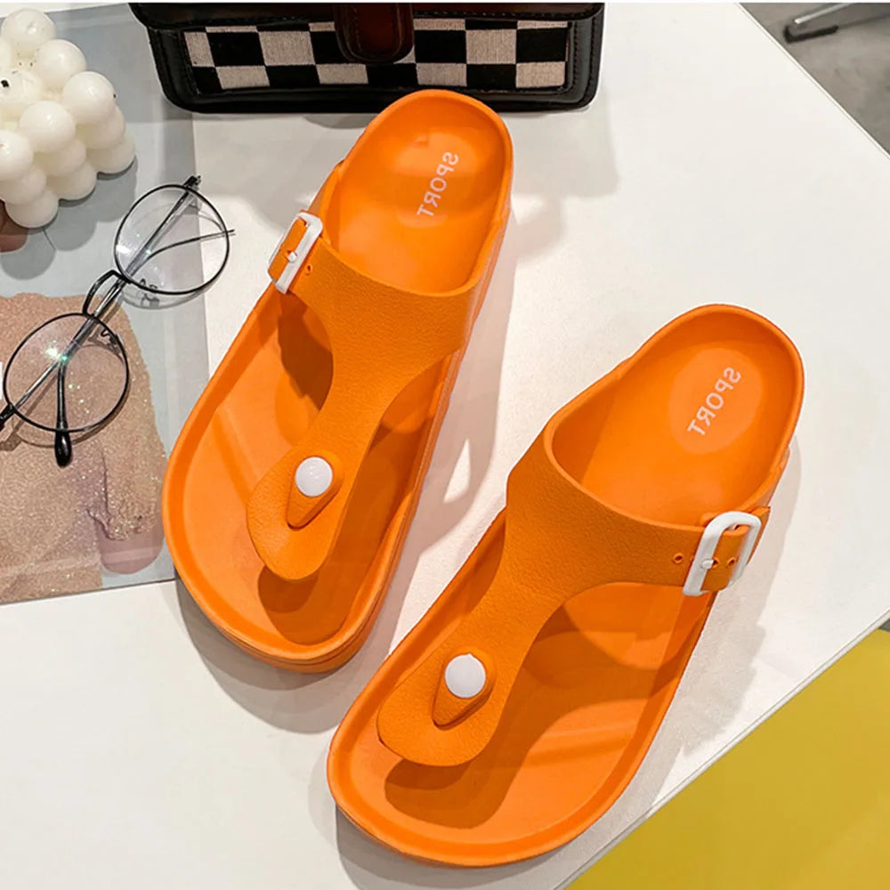 Chausson Sandale Femme Été Luxe | Plateforme EVA Élégante