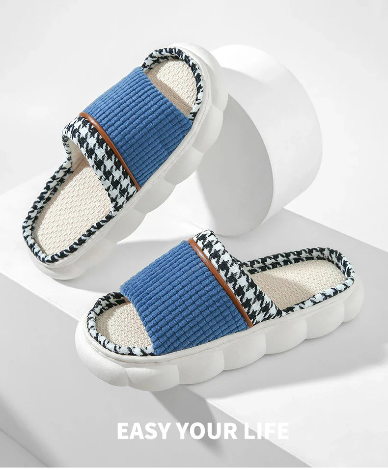 Chaussons Femme Ouverts Élégance