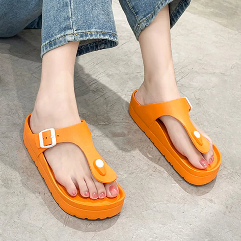 Chausson Sandale Femme Été Luxe | Plateforme EVA Élégante
