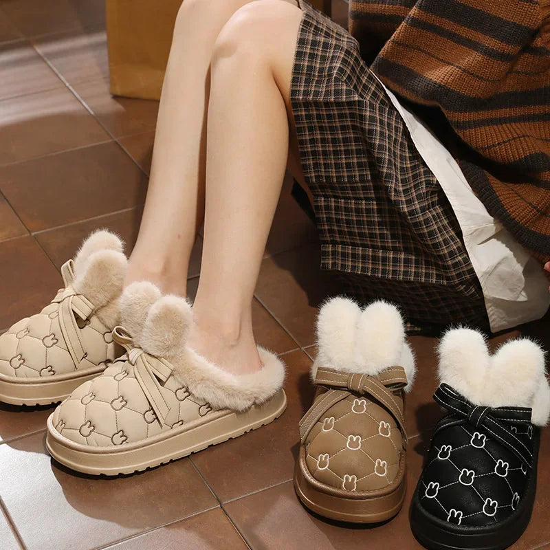 Chaussons d'hiver Luxe Douillets