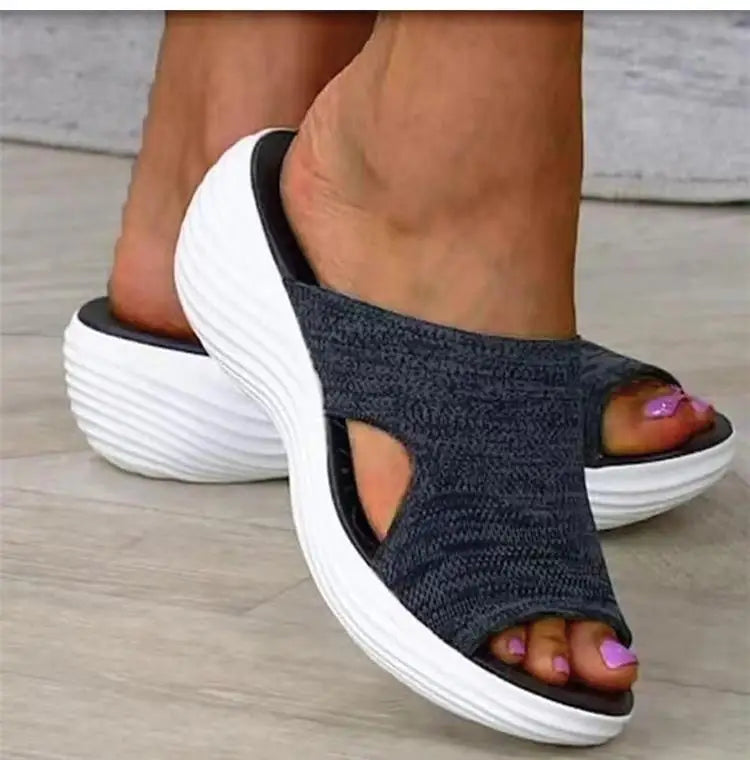Chaussons d'Été Femme Élégance