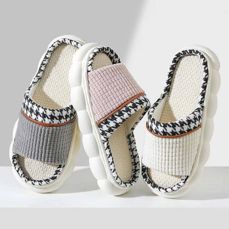 Chaussons Femme Ouverts Élégance