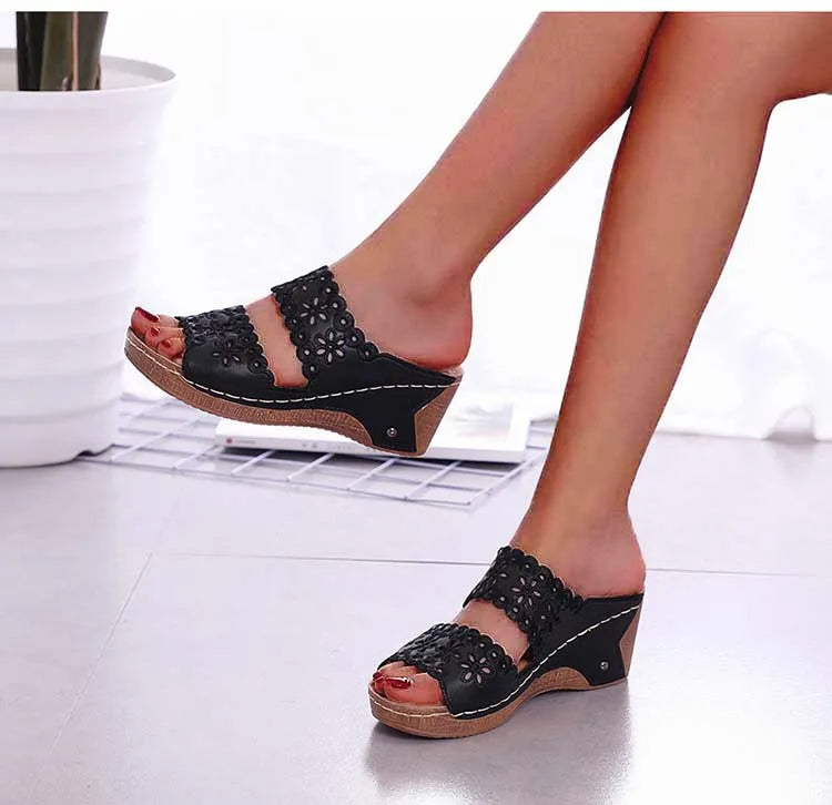 Chausson Élégance à Talon