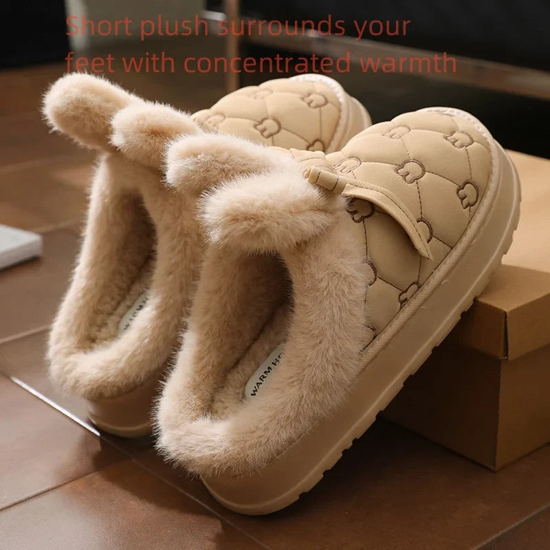 Chaussons d'hiver Luxe Douillets