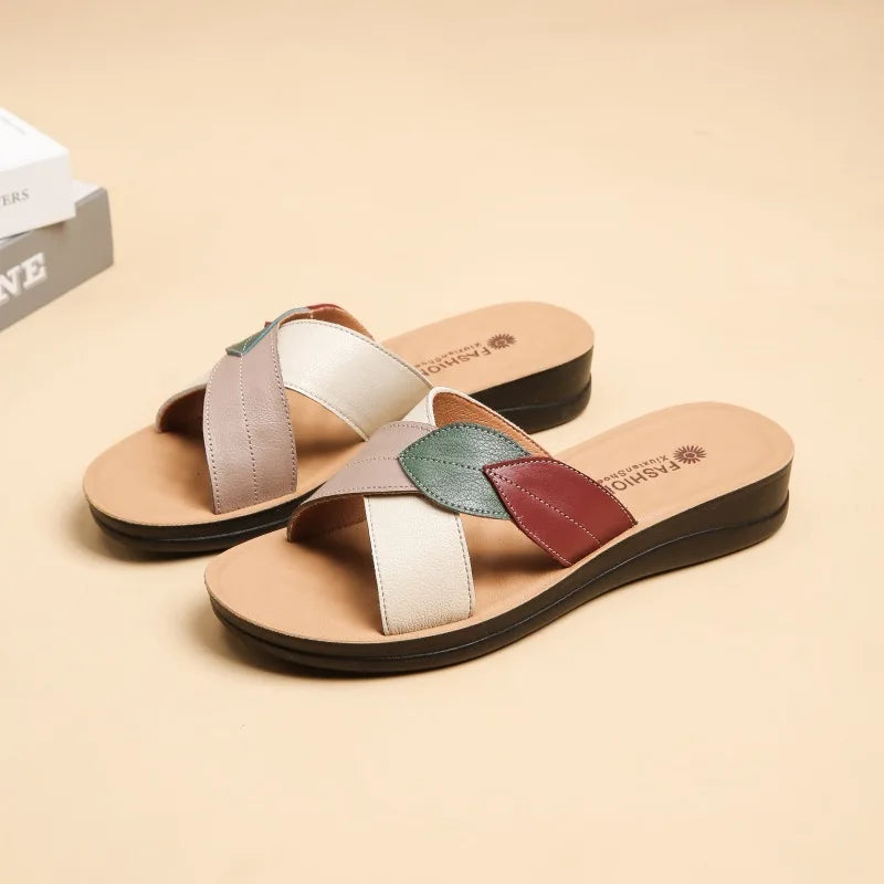 Chausson en Cuir Premium PU