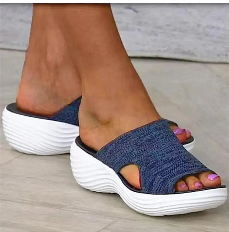 Chaussons d'Été Femme Élégance