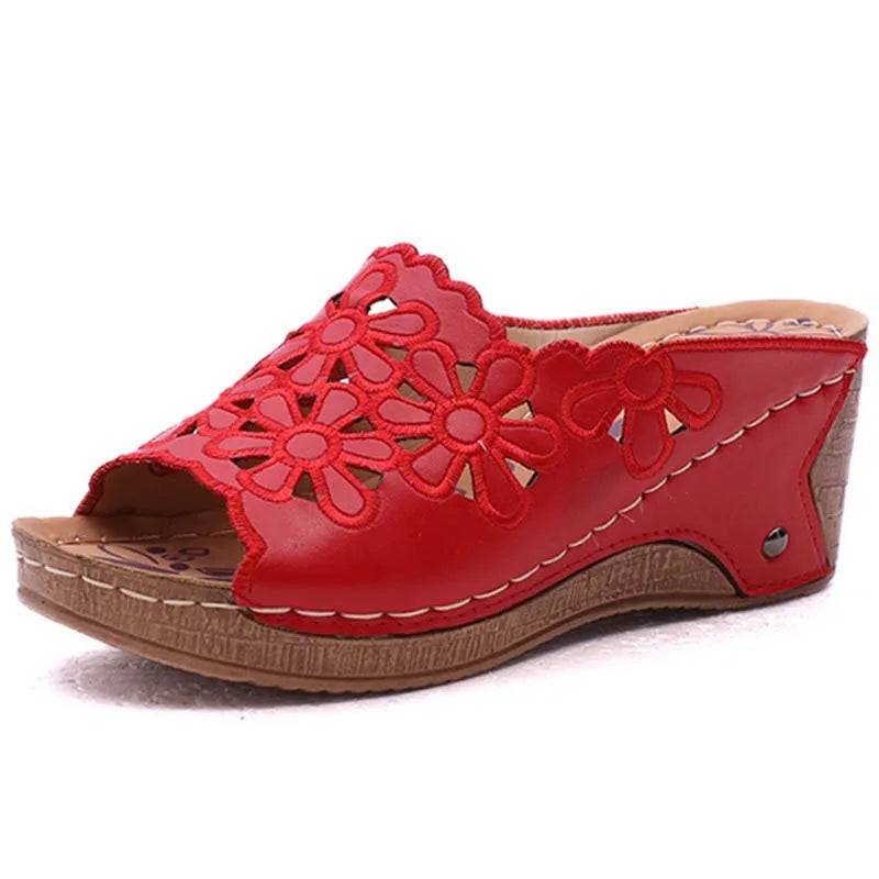 Chaussons Femme Élégance | Compensés