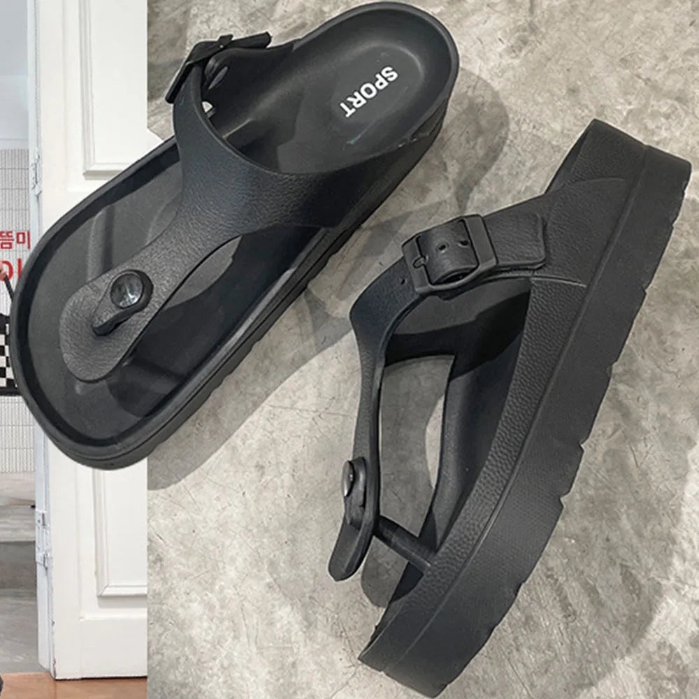 Chausson Sandale Femme Été Luxe | Plateforme EVA Élégante