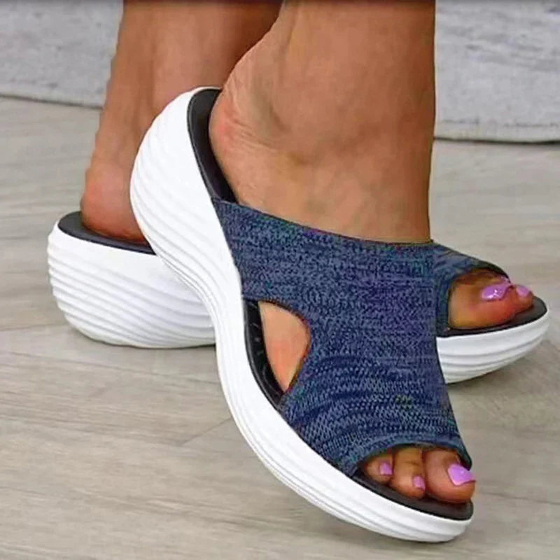 Chaussons d'Été Femme Élégance