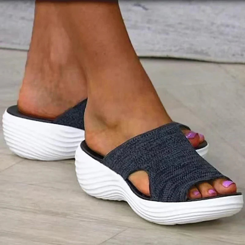 Chaussons d'Été Femme Élégance