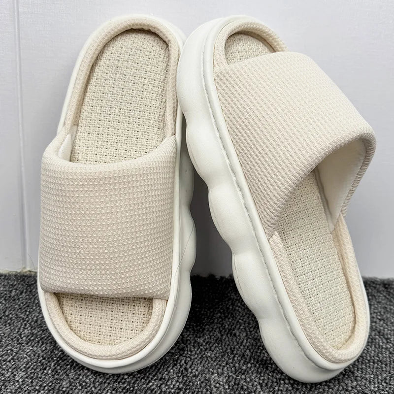 Chaussons Femme Antidérapants Élégance Confort