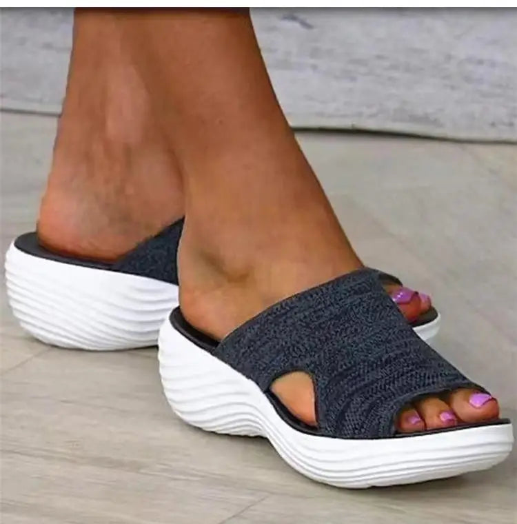 Chaussons d'Été Femme Élégance