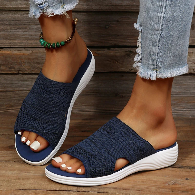Chaussons d'Été Femme Élégance