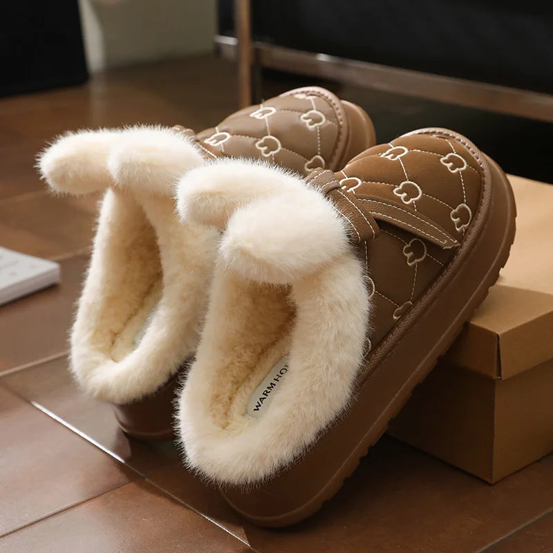 Chaussons d'hiver Luxe Douillets