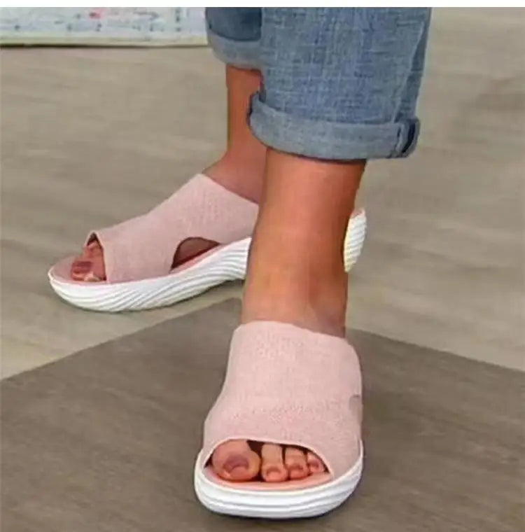 Chaussons d'Été Femme Élégance