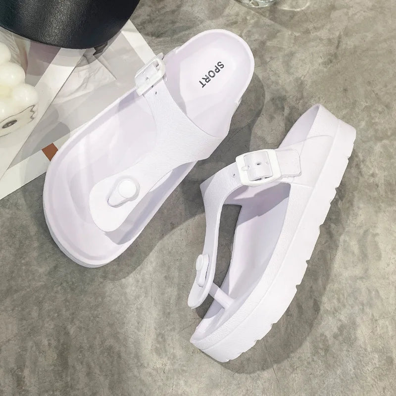 Chausson Sandale Femme Été Luxe | Plateforme EVA Élégante