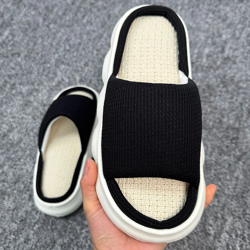 Chaussons Femme Antidérapants Élégance Confort