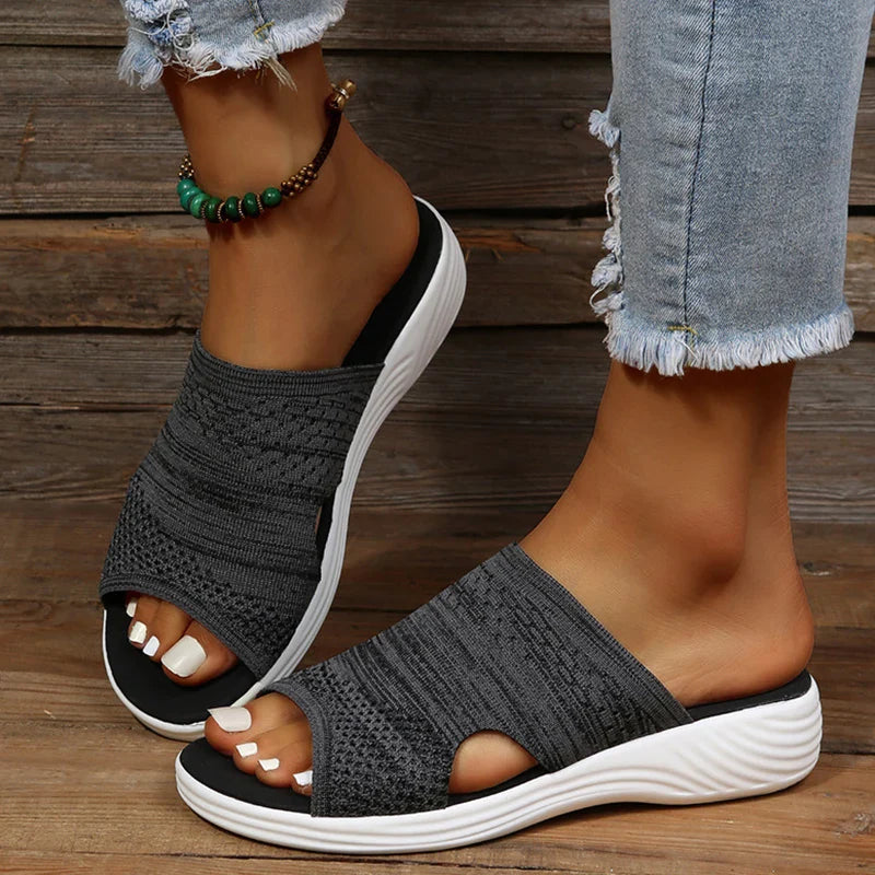 Chaussons d'Été Femme Élégance