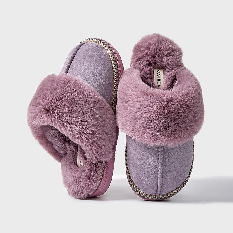 Chausson Fourrure Éclatant | Mode Trendy