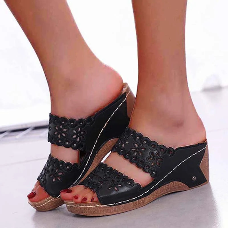Chausson Élégance à Talon