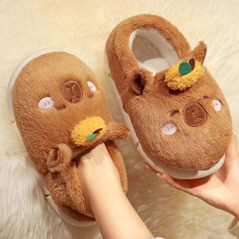 Chaussons Animaux Capybara CozyPaws