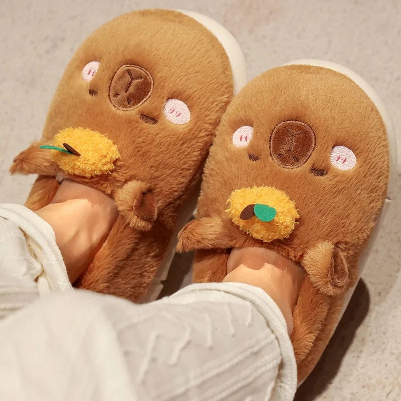 Chaussons Animaux Capybara CozyPaws
