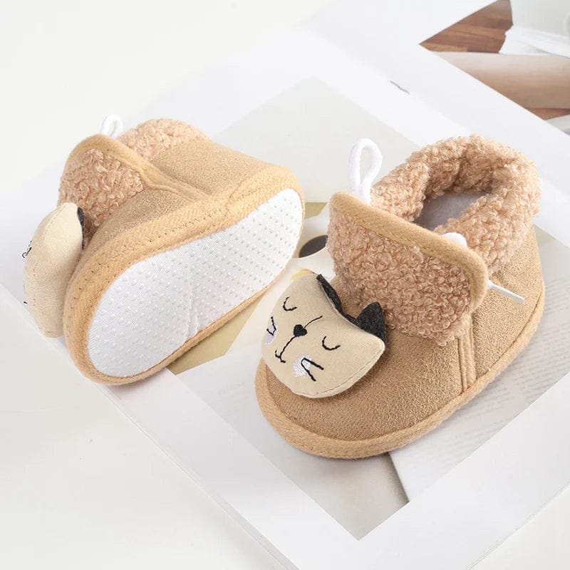 Chaussons Bébé Animaux Botte Magique