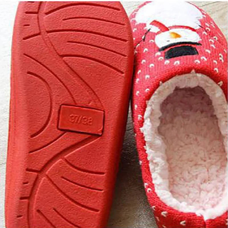 Chausson Bonhomme de Neige Magique