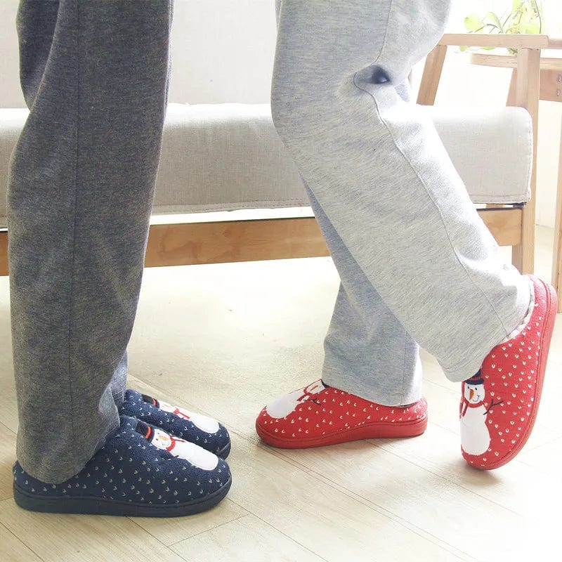 Chausson Bonhomme de Neige Magique