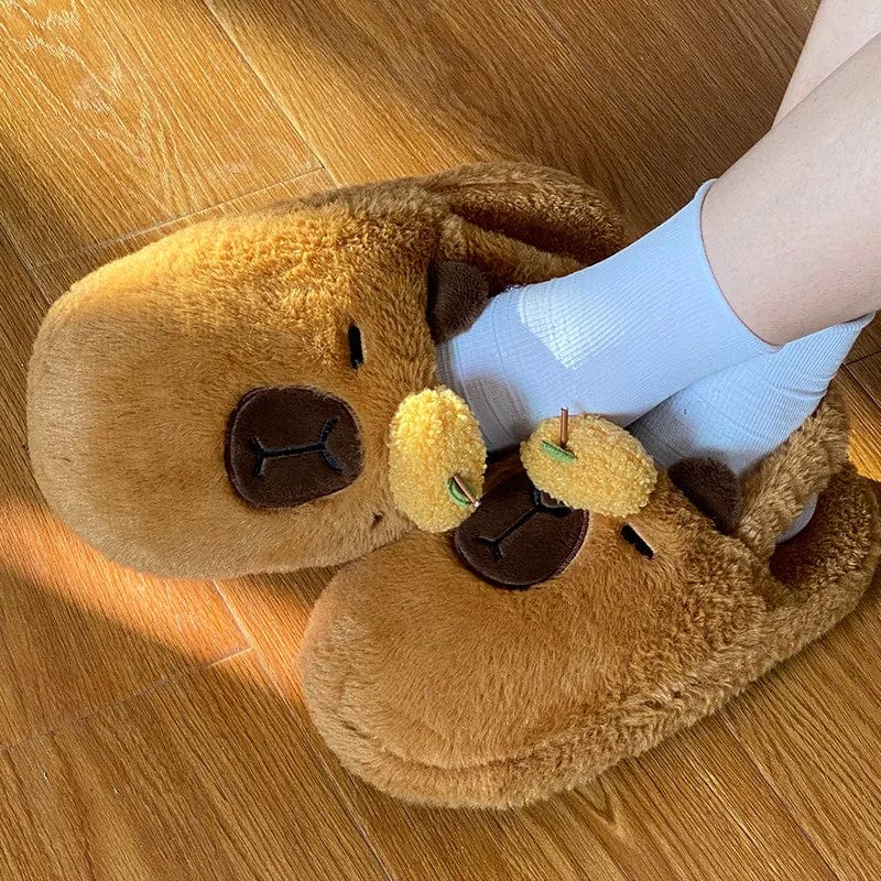Chaussons Kawaii Capybara en Édition Limitée