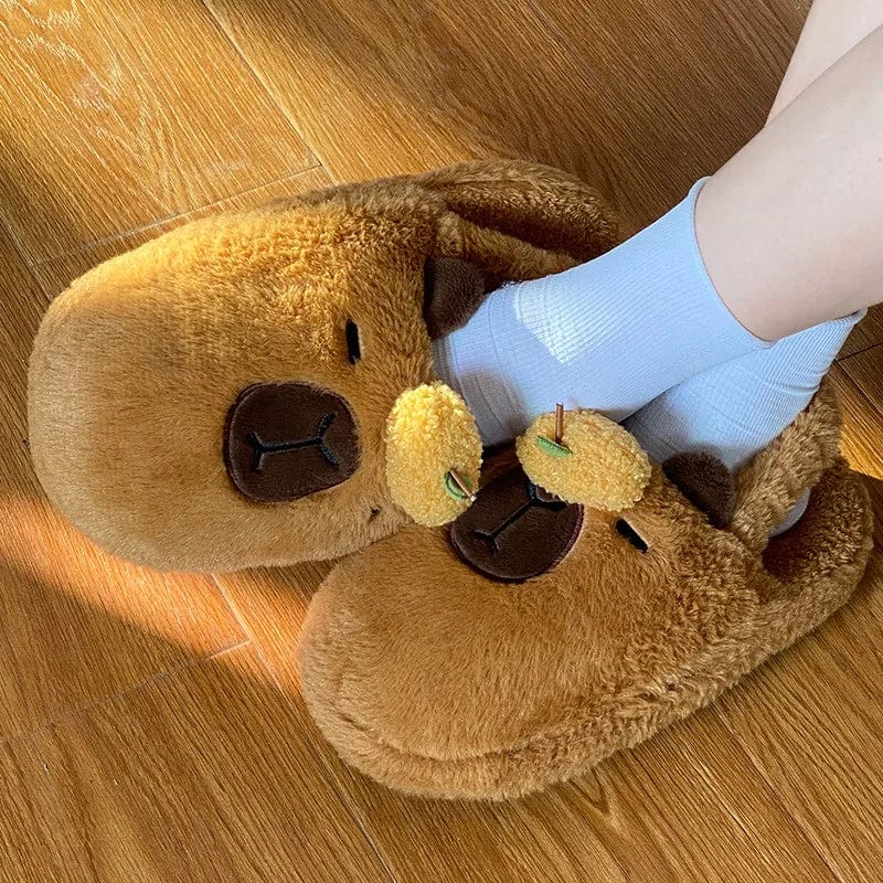 Chaussons Kawaii Capybara en Édition Limitée