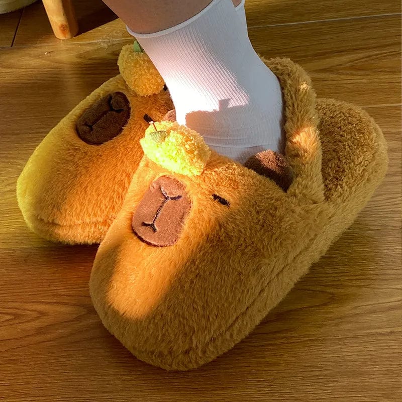 Chaussons Kawaii Capybara en Édition Limitée