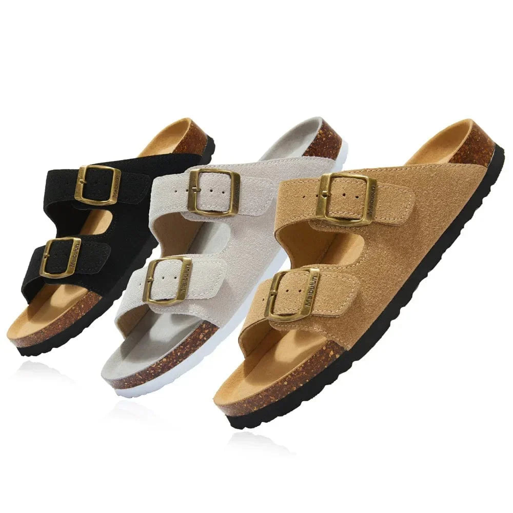 Chaussons Claquettes en Liège ÉcoStyle