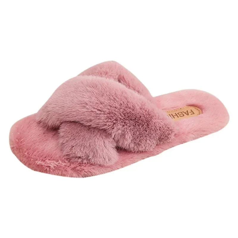 Chaussons Claquettes Fourrées Luxe