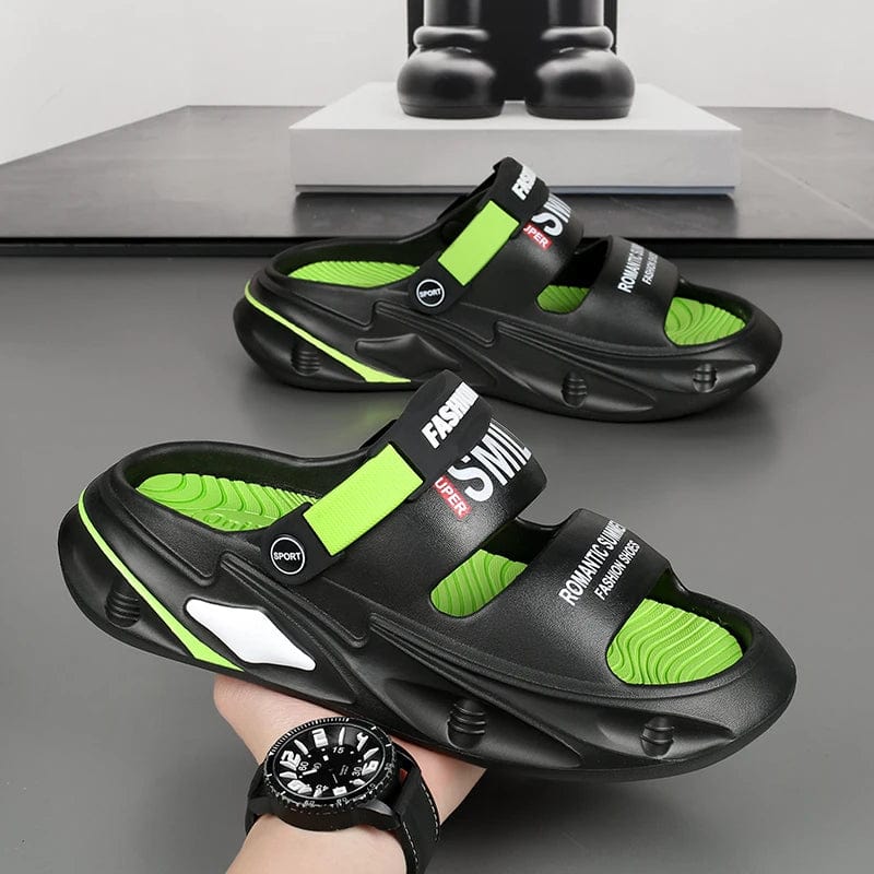Chausson Claquette Homme "Smile Style"