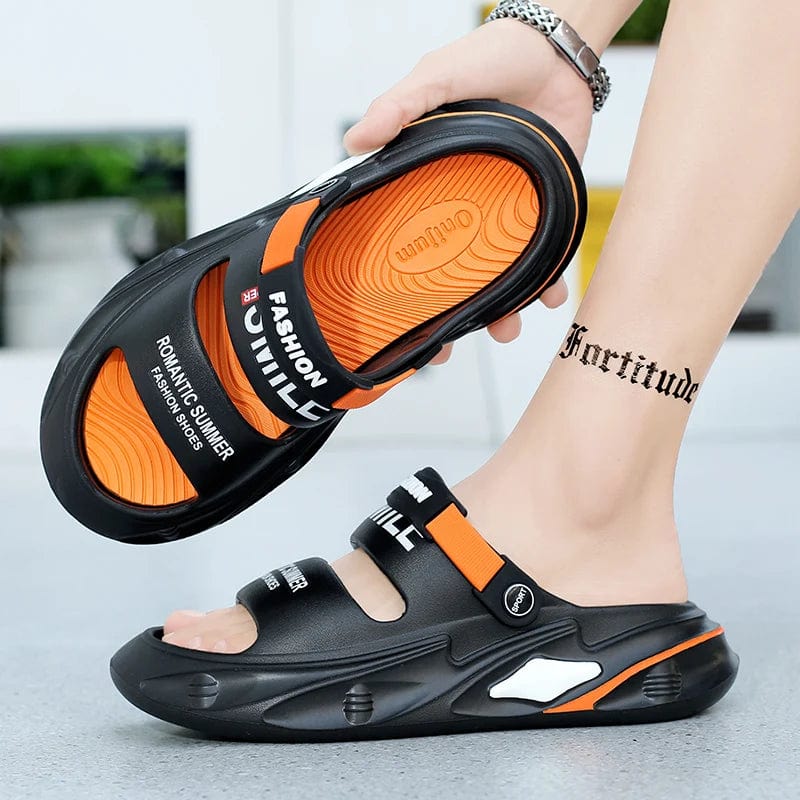 Chausson Claquette Homme "Smile Style"