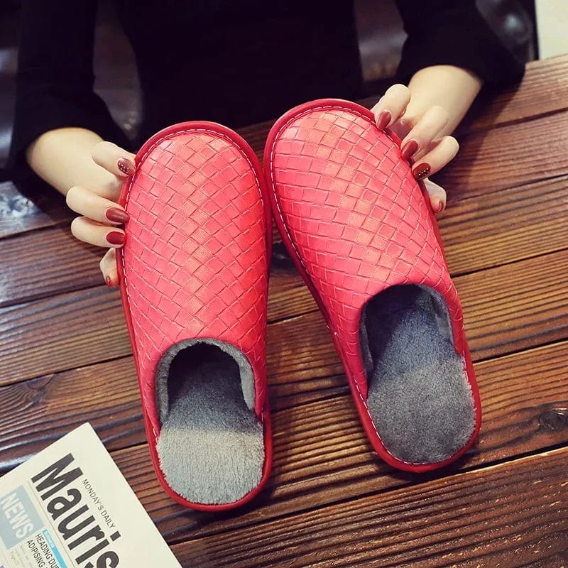 Chausson en Cuir Élégance