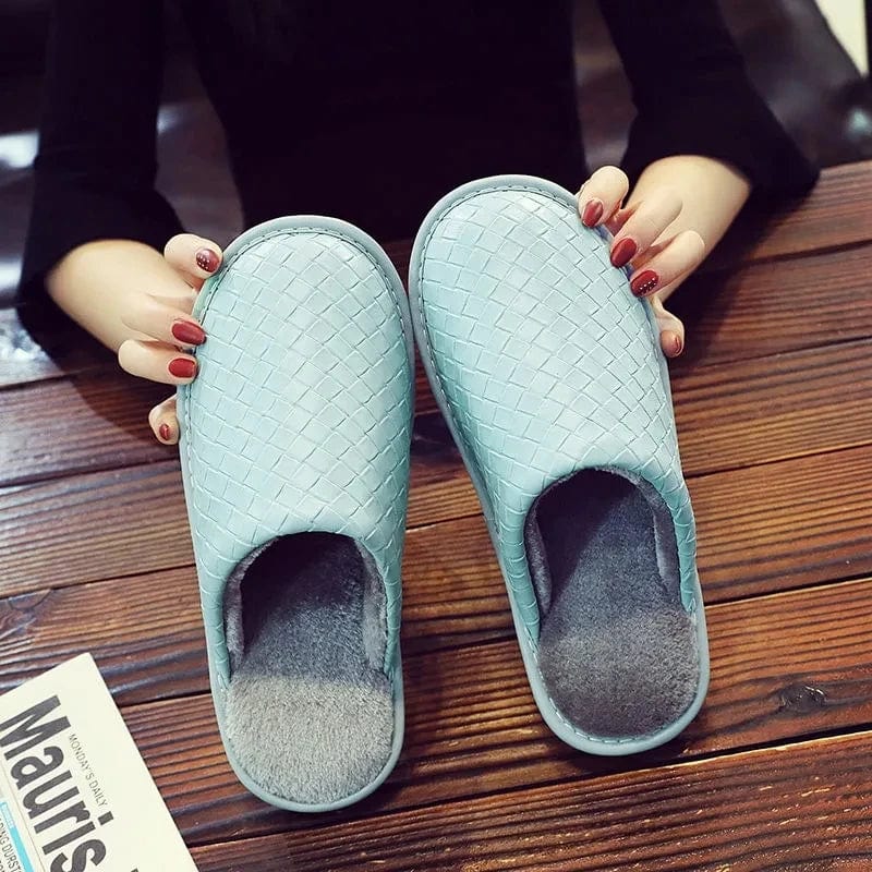 Chausson en Cuir Élégance
