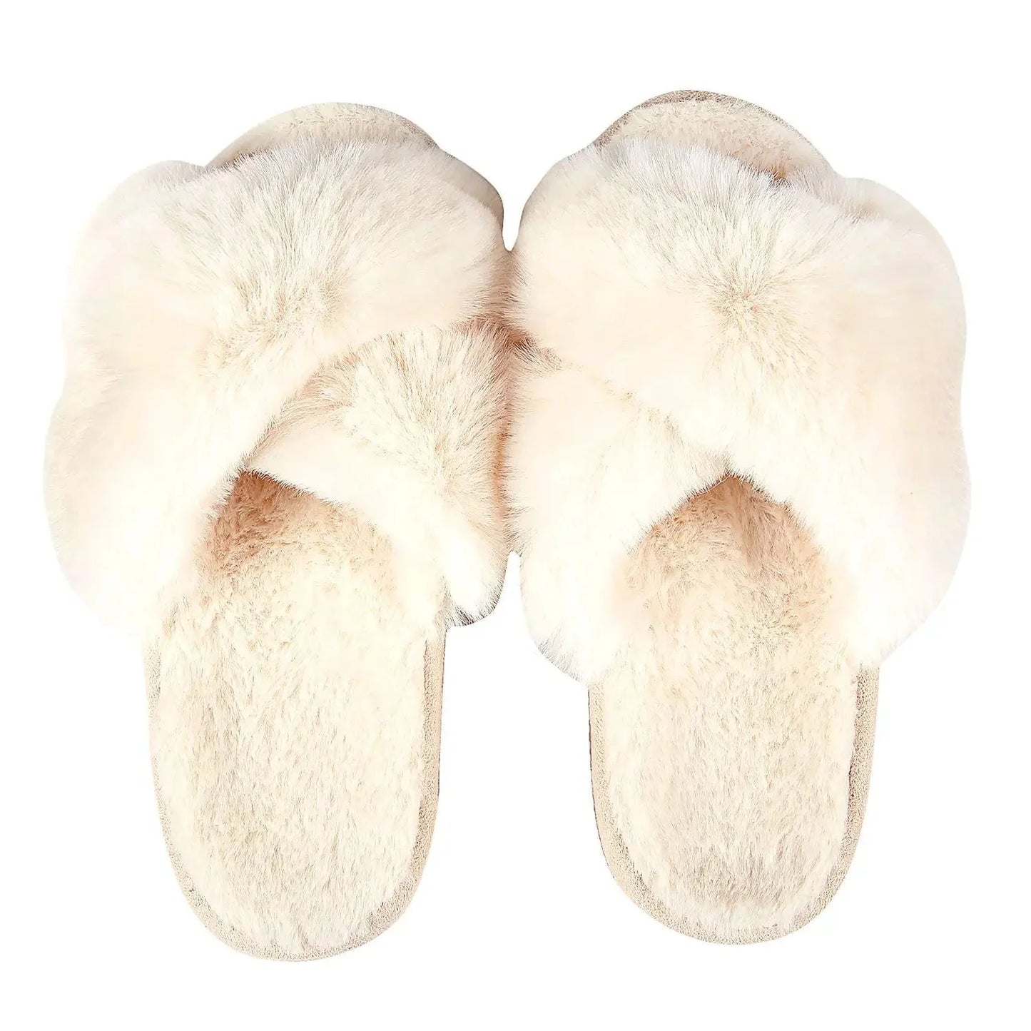 Chaussons en Fourrure Chic