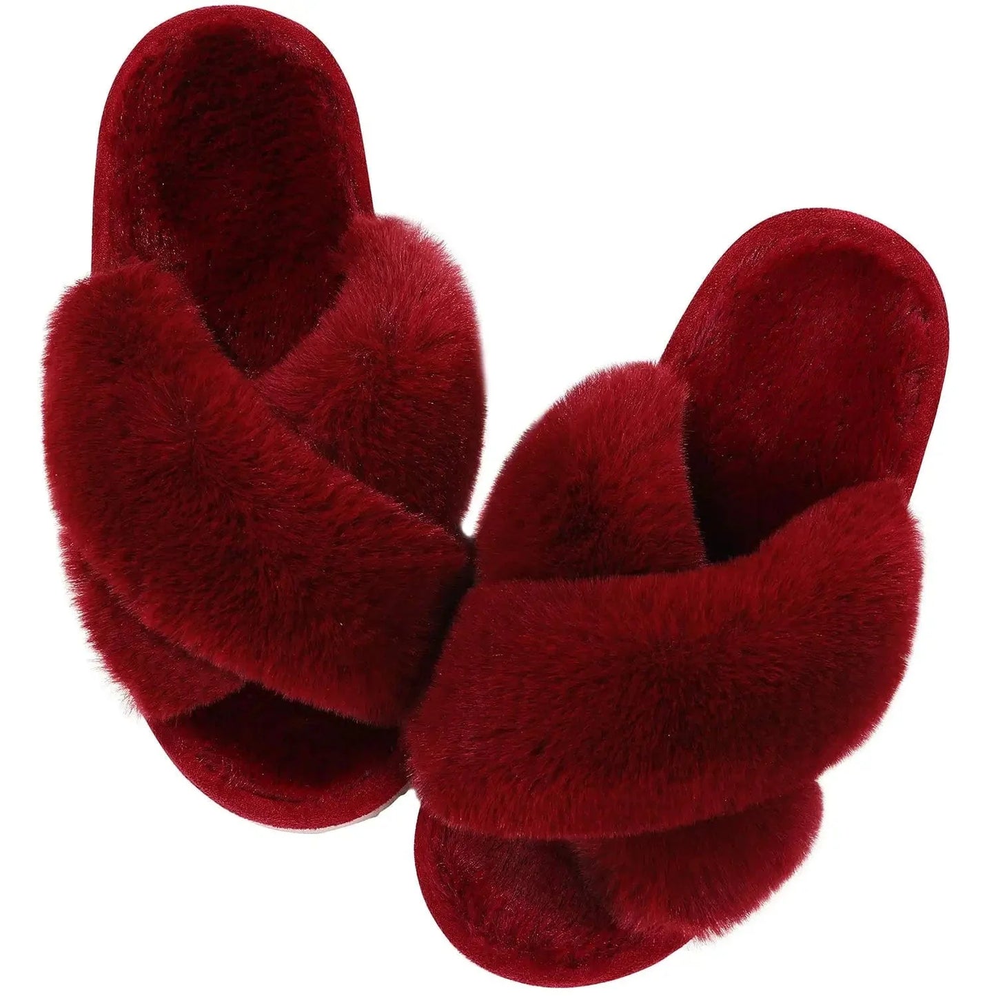 Chaussons en Fourrure Chic