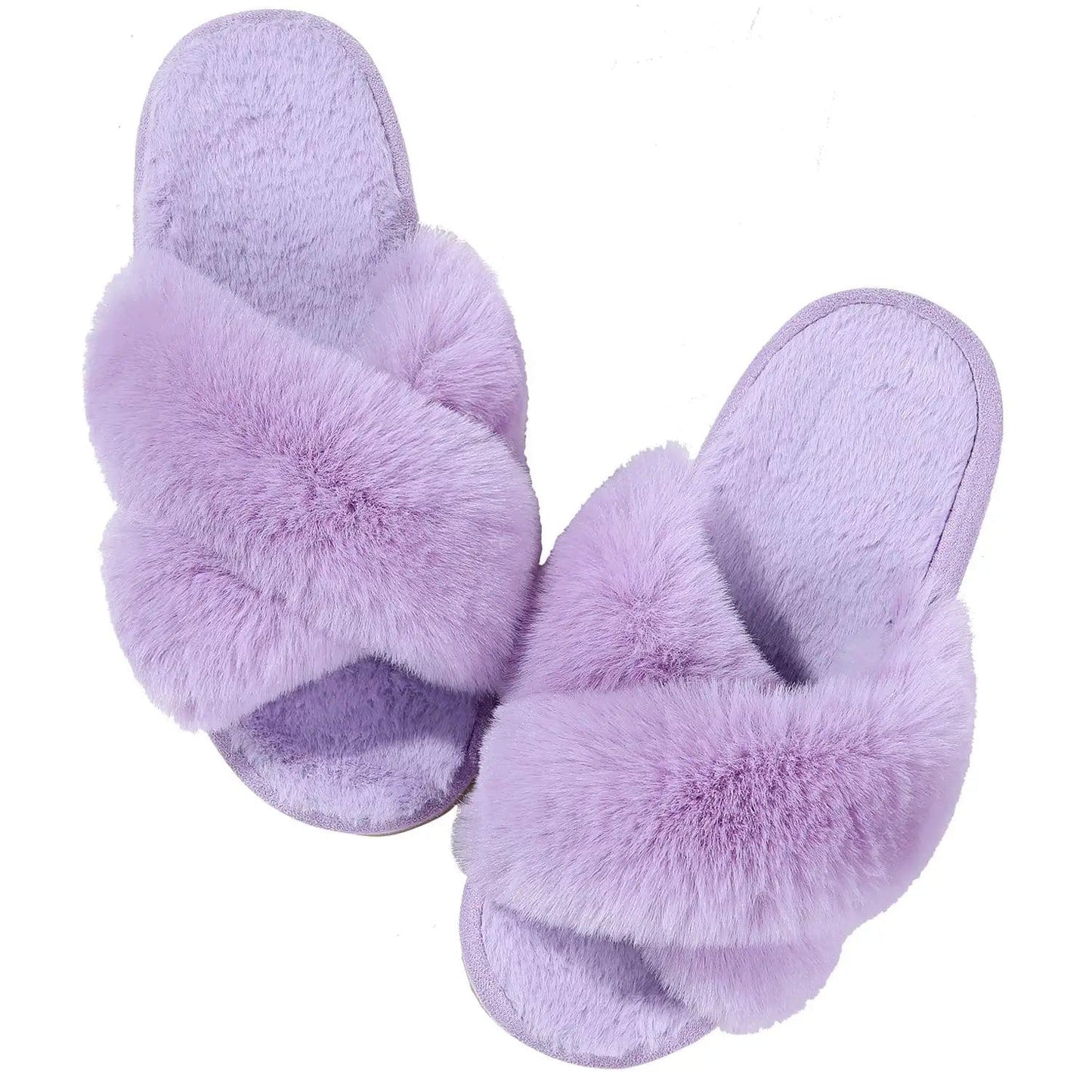 Chaussons en Fourrure Chic