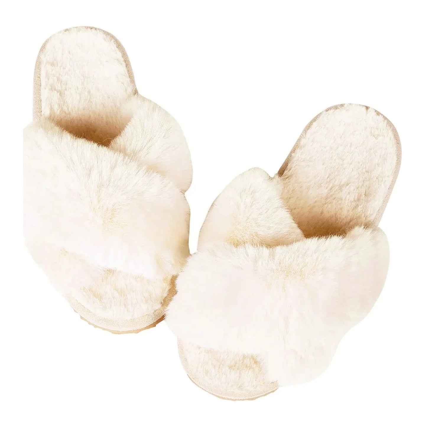 Chaussons en Fourrure Chic