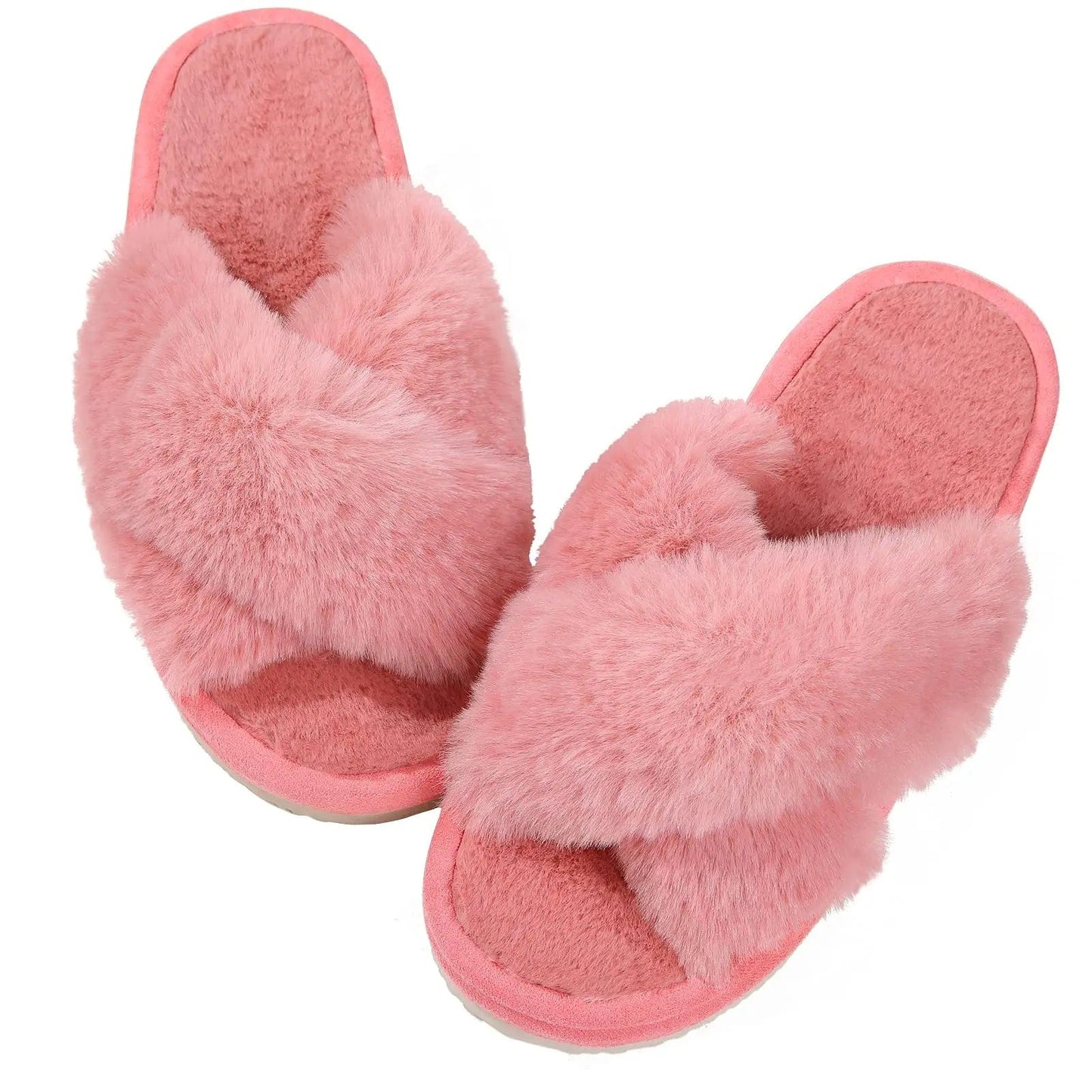 Chaussons en Fourrure Chic