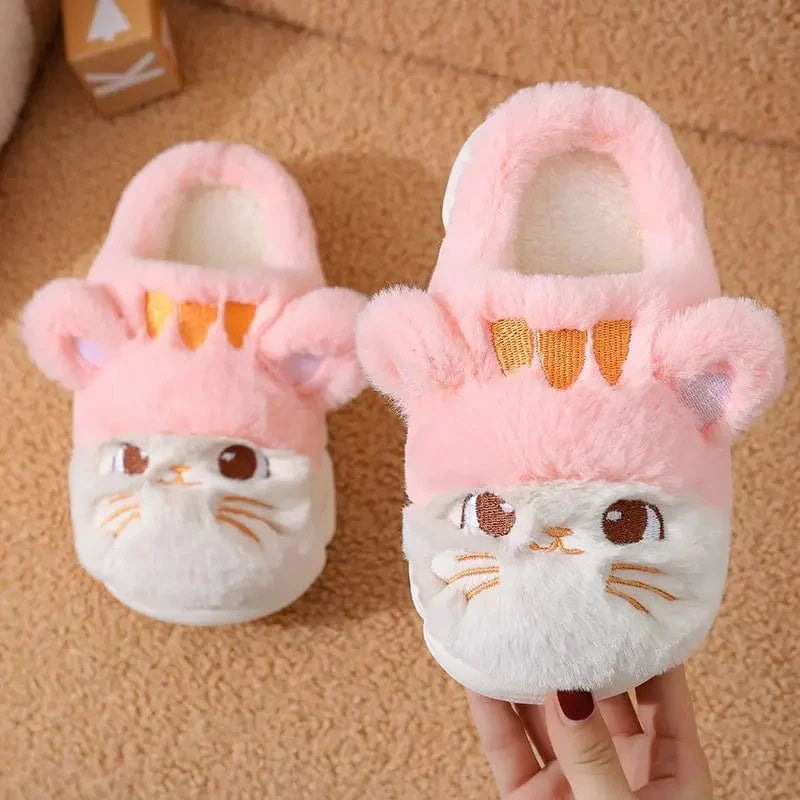 Chaussons Enfant Chat Kawaii Magique