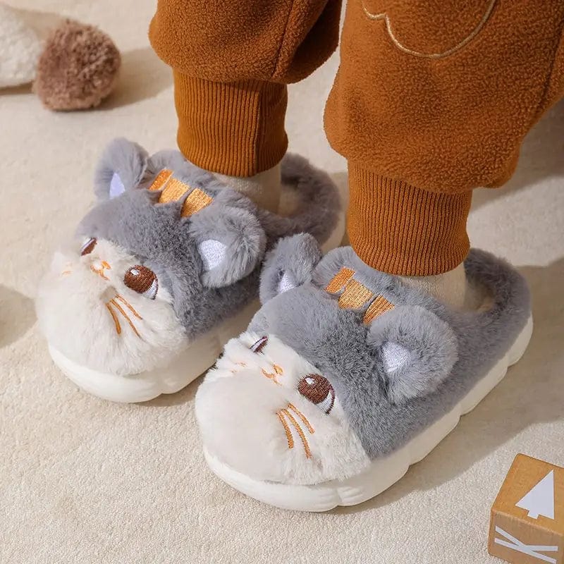 Chaussons Enfant Chat Kawaii Magique