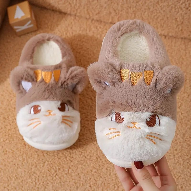 Chaussons Enfant Chat Kawaii Magique