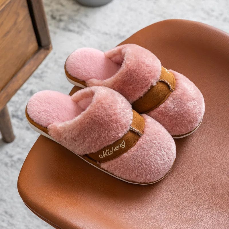 Chaussons en Fourrure Luxe