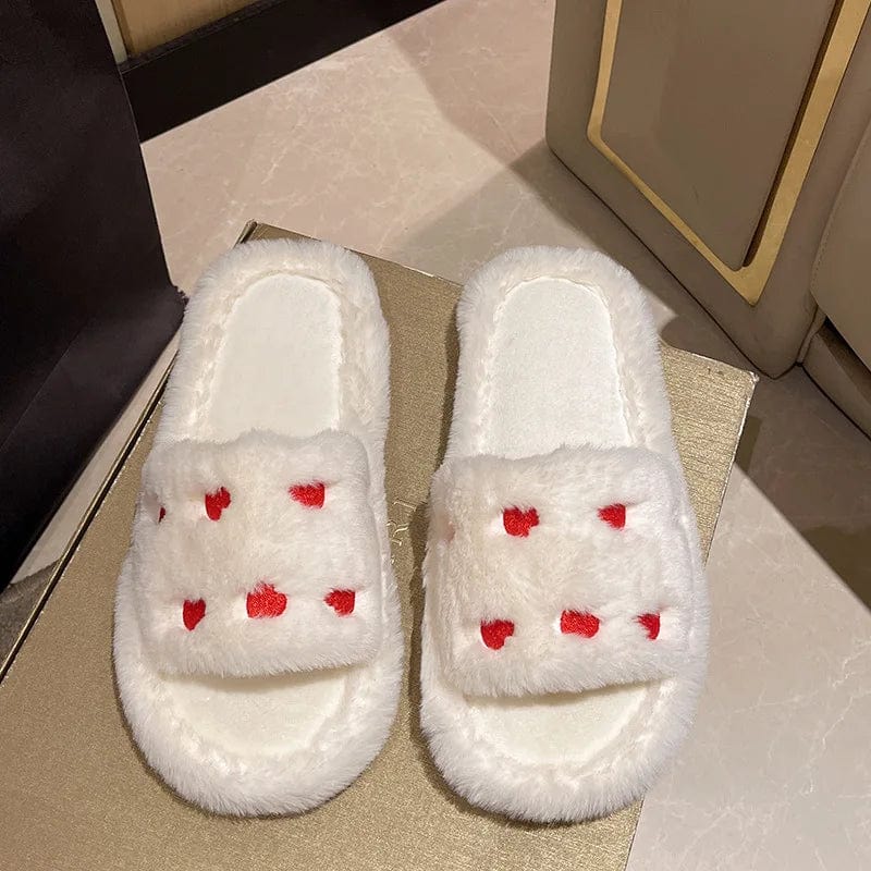 Chausson Fourrure Luxe Claquette