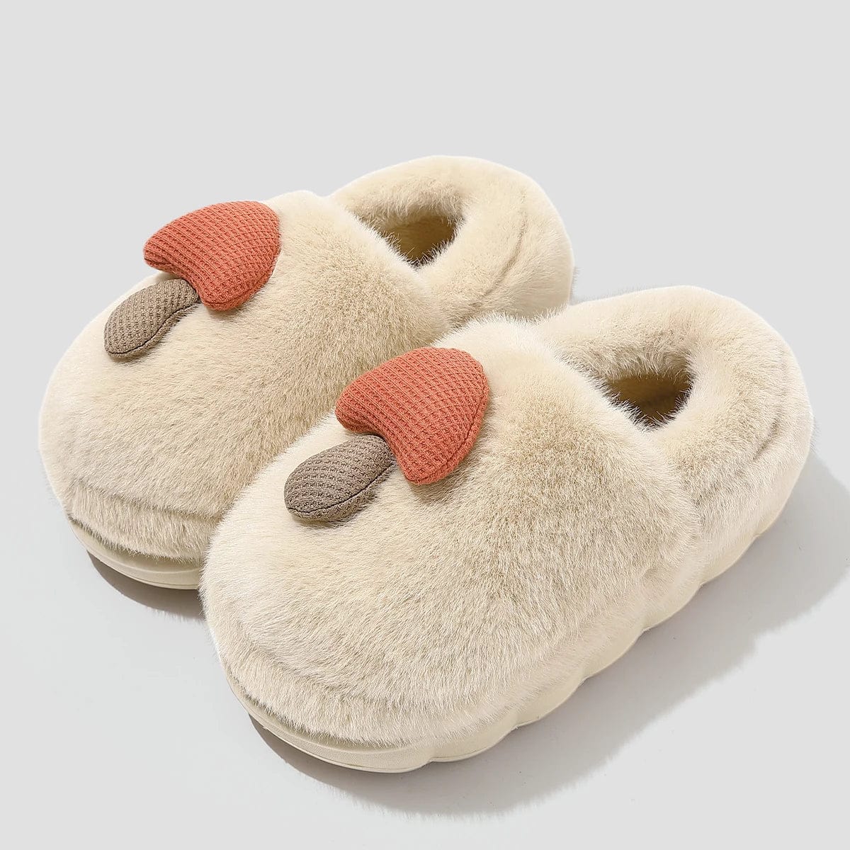 Chaussons en fourrure tendance et ludiques