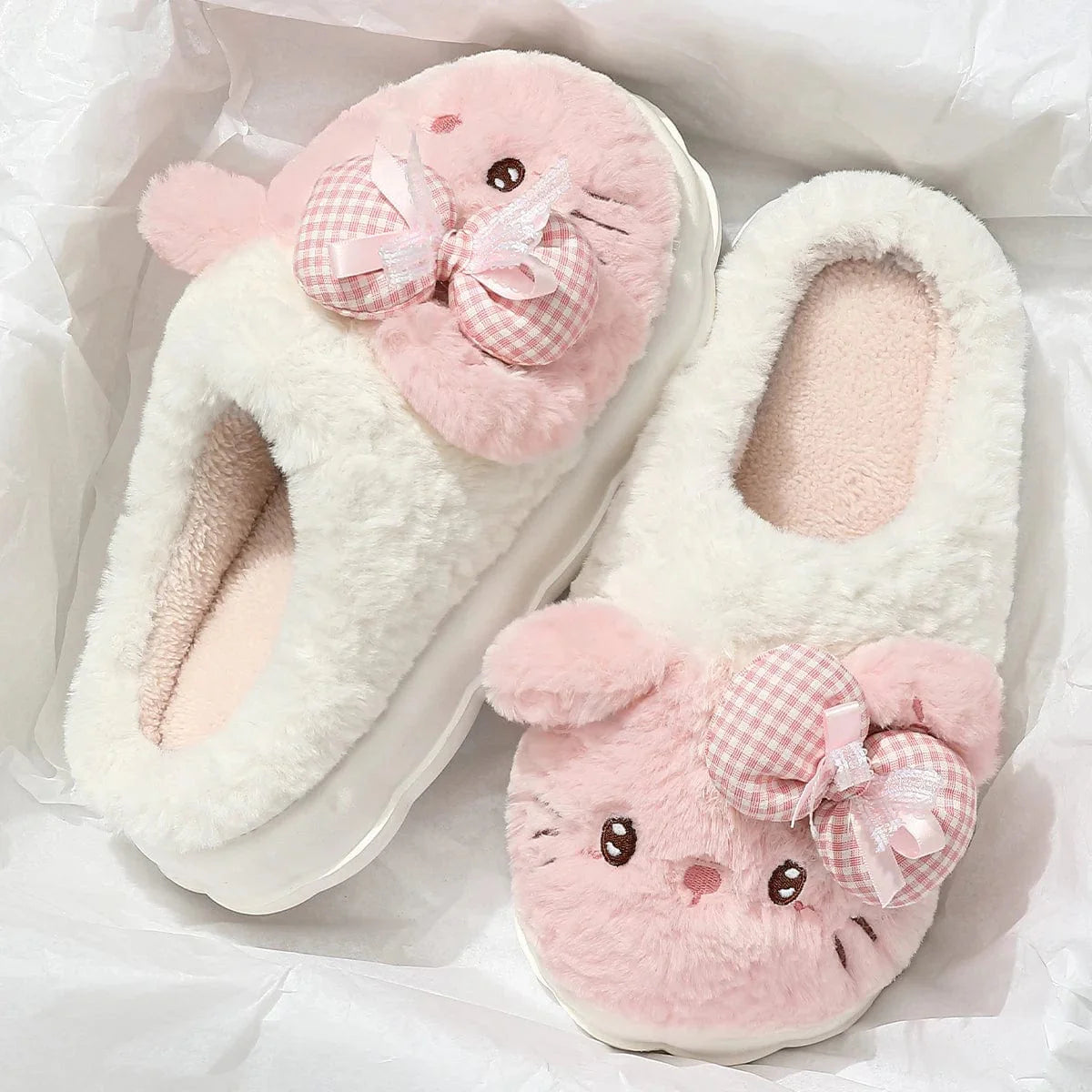 Chaussons Mignons Chat
